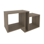 Полка навесная Style Л.ПНС-1 1000x336x540