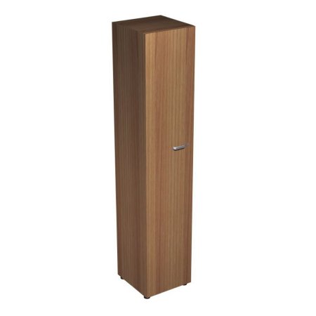 Шкаф высокий узкий закрытый X7 IDES43S Y/IDET43S Y 430x450x2140 (Орех каналетто)