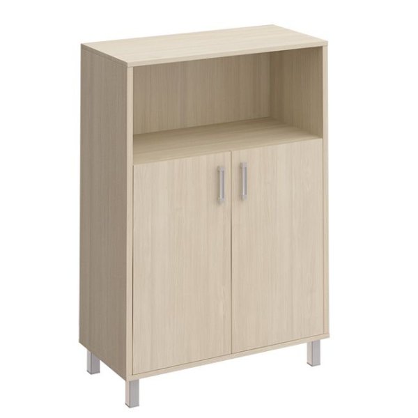 Шкаф для документов двери ДСП без замка +ниша Борн B 420-821 900x450x1310 (Дуб шамони)