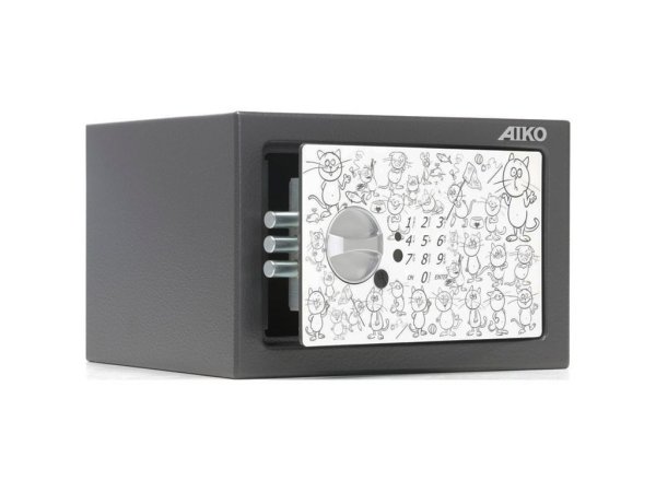 Детский сейф AIKO T-170 EL Paint (Серый)