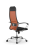 Кресло для руководителя Метта Sit 10 B1-180K - X2+UMF(X1) /Um00/Wh00/K1cL(M09.B21.G20.W01) (Черный | Оранжевый)